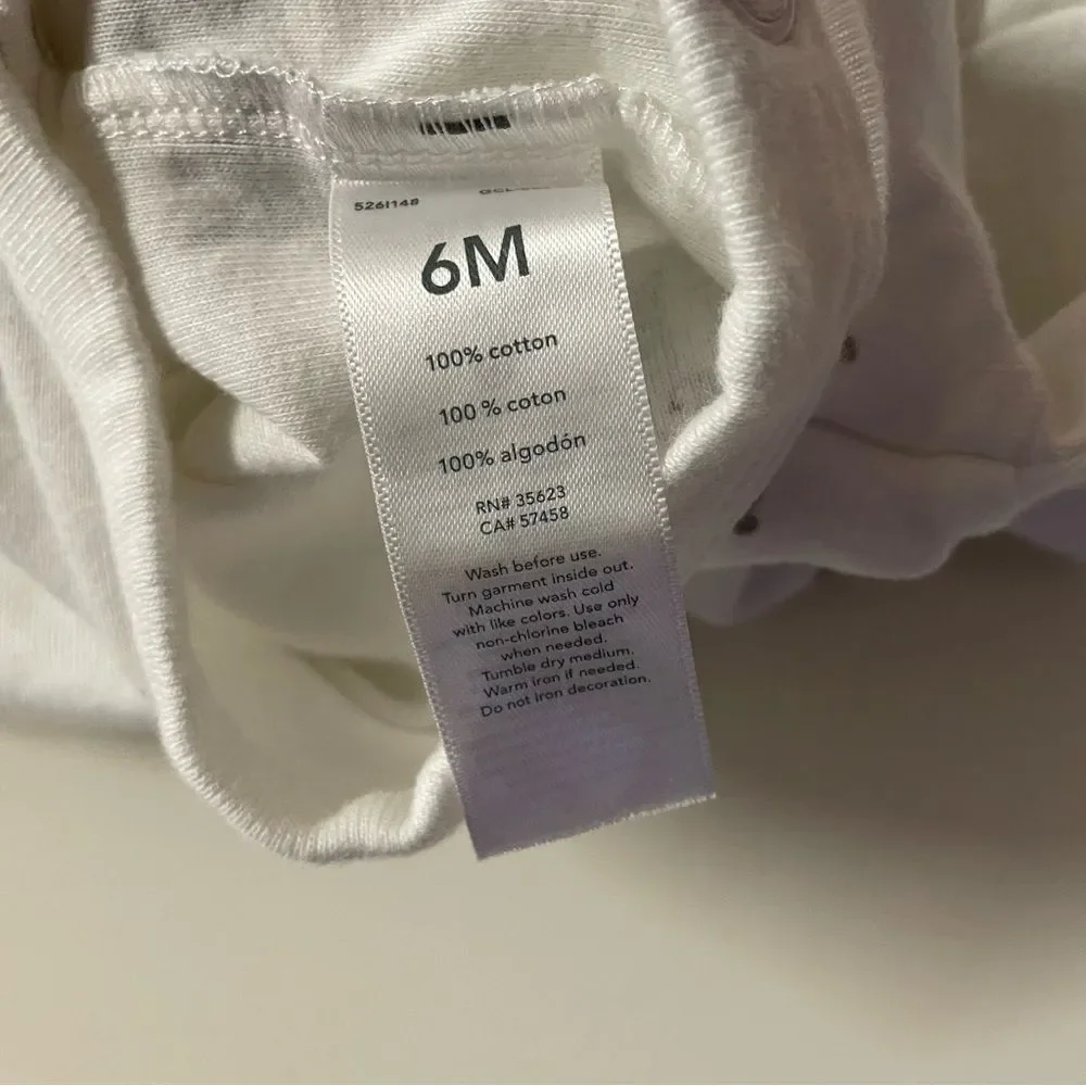 Carter’s Baby Boys’ 6 Months Long Sleeve Bodysuits EUC